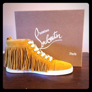 Christian Louboutin Frangine Fringe Sneaker